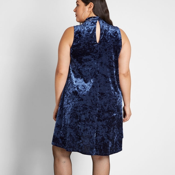 Modcloth Pure Lux Velvet Swing Dress - Picture 5 of 5